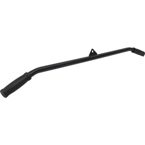 1pc Gym Cable Machine Straight Bar Handle Bicep Triceps Blaster Bar Handle Grip Pull Down Bar Gym Cable Attachments For Home Gym