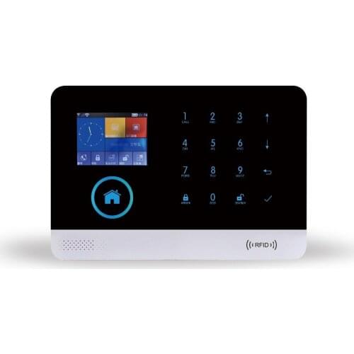 2.4 Inch GSM/WIFI/GPRS/3G Burglar Alarm System App Remote Control