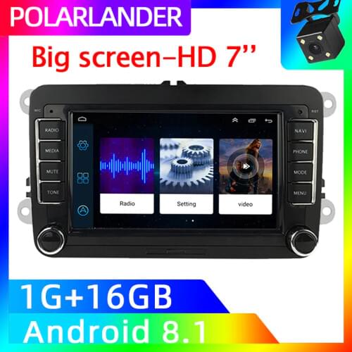 Car Radio 2 Din MP5 Player Android Mirror Link 7 Inch GPS Wifi Navigation For Bora Golf VW Polo Volkswagen Passat B6 B7 Touran