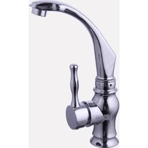 Free shipping Newly design single handle single hole basin mixer tap with solid brass bathroom basin sink faucet