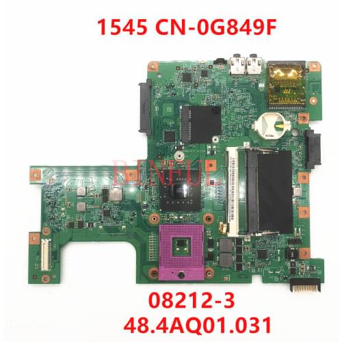 Free shipping Laptop Motherboard 1545 CN-0G849F G849F 100% fully tested