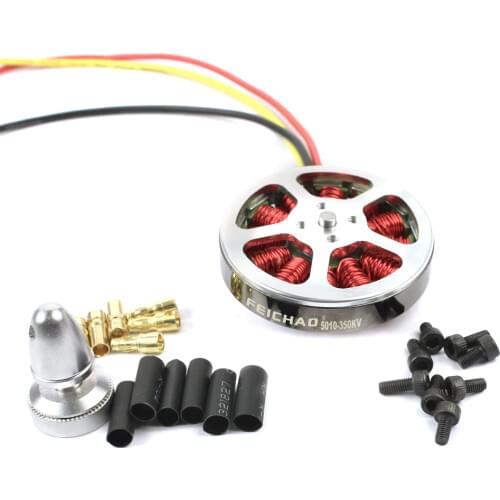 Feichao 350KV Brushless Disk Motor high Thrust With Mount For RC Mini Multicopters RC Plane Octacopter Hexa MultiCopter Aircraft