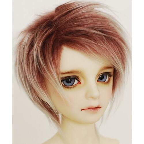 BJD Plush Wig Short For 1/4 1/3 17" 24" Tall MSD SD DK DZ AOD DD Doll FREE SHIPPING