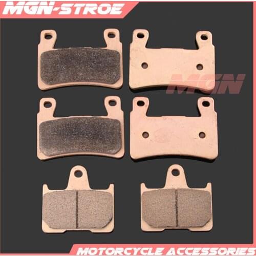 Motorcycle metal sintering brake pads For VTEC CB400 1999 2000 2001 2002 2003 99 00 01 02 03