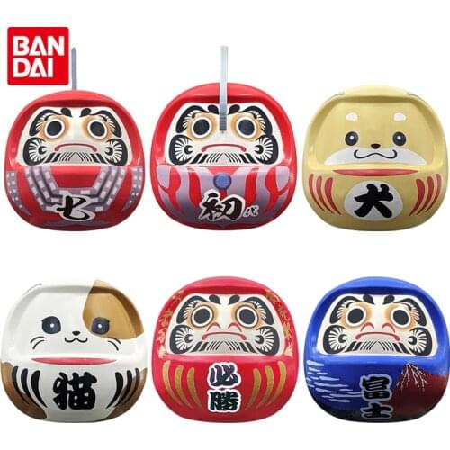 Bandai Gashapon Toy Model Doll Toy Collection Japanese Traditional Format Figure Daruma Tumbler