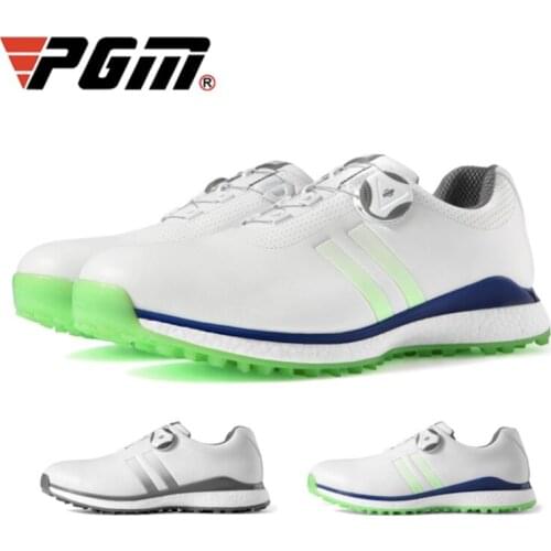 PGM Golf Sports Mens Shoes Waterproof Fashion Casual Sneakers Quick Lacing Breathable Non-Slip XZ172 Wholesale