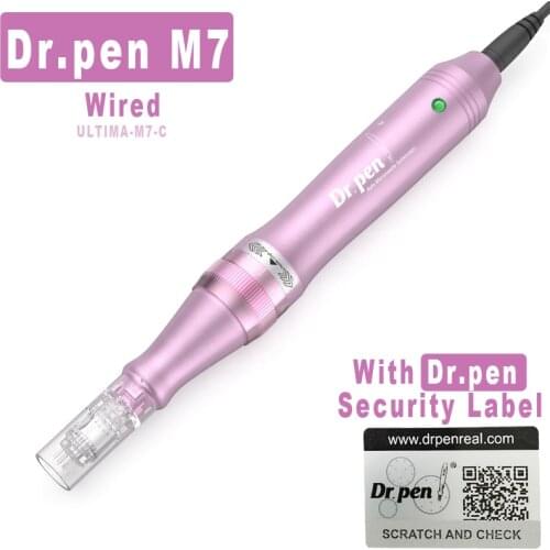Dr.Pen M7-C Derma Pen Microneedling Micro Bayonet Port Needle Cartridge Device Electric Stamp Skin Care Hair loss Dermopen Wired