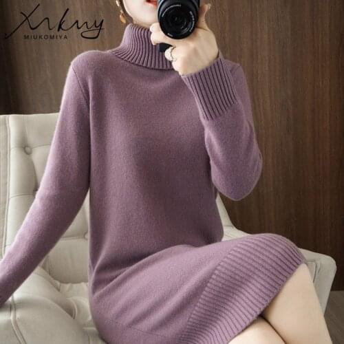MiuKoMiYa Fashionable Knitted Dresses