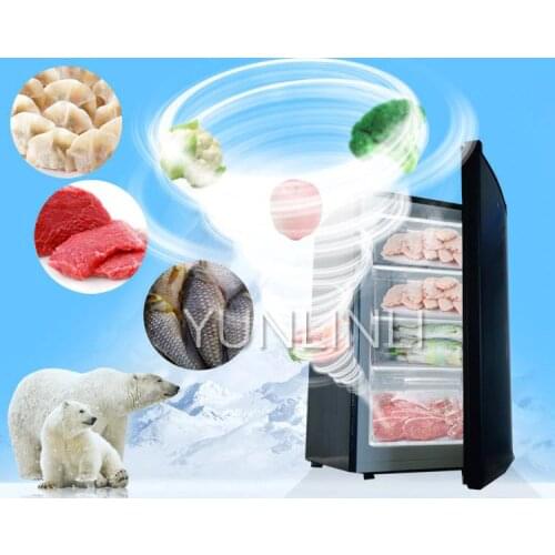 102L Vertical Type Freezers Commercial/ Household Freezing Machine With Large Capacity Quick-Freezing Drawer Freezer BD-102