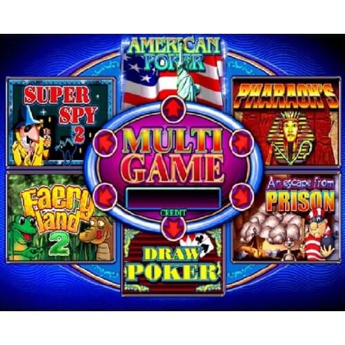 Multi 6x poker game board slot game PCB casino pcb board gambling machine pcb 60-95% win rate