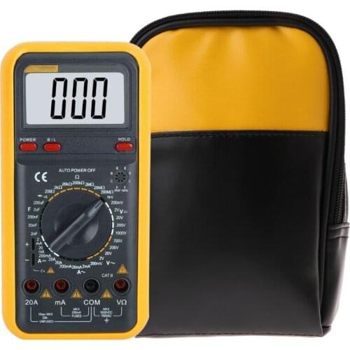 D08D Soft Case Carry Bag for Handheld Multimeter 15B 17B 18B 115 116 117 175 177 179