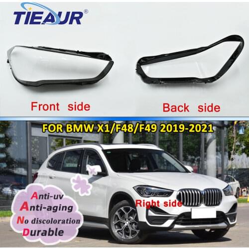 Car Front Head Light Lamp For BMW X1 F48 F49 2019-2021 120dX 120i 128i 128iX Headlamp Lampshade Auto Shell