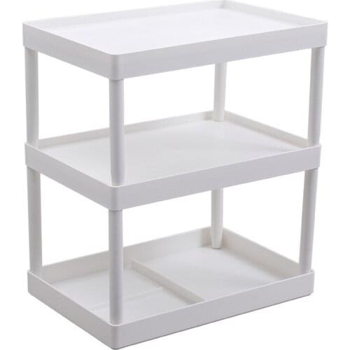 Storage Holders Plastic Eco-Friendly Bathroom Desktop Multi-layer Cosmetics Rack Waterproof Kitchen Seasoning Rack Storage Rack