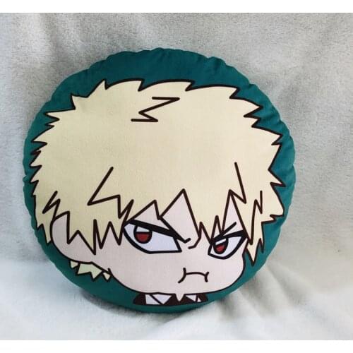 35CM Japanese My Hero Academia Midoriya Izuku deku Bakugou Katsuki Todoroki Shouto Stuffed Plush Toy pillow Nap pillow backrest
