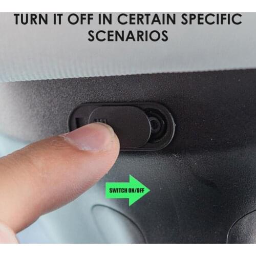 Durable Thin Car Camera Webcam Cover for Tesla Model 3 Universal Car Camera Privacy Cover Car Styling