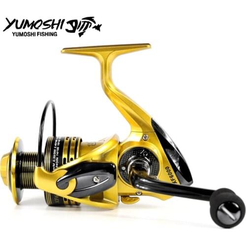 Fishing Reel Spinning 14BB 5.5:1/4.7:1 Ratio Molinete para Full Metal for fish feeder baitcasting reel spinning reels for rod