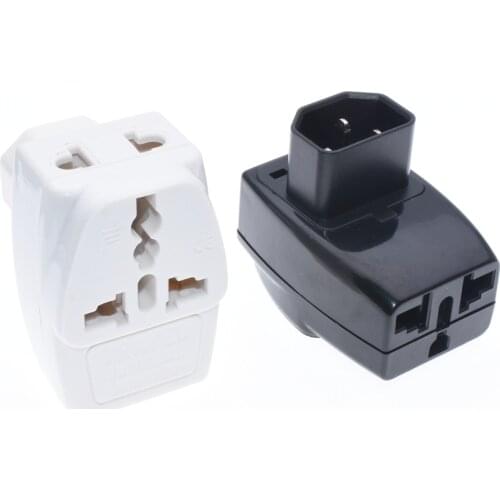 10A 250V IEC320-C14 universal power adaptor plug PDU/UPS Server AC power adaptor plug socket converter
