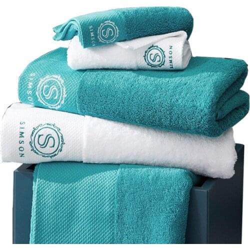 High quality Five-star hotel big bath towel cotton bath towel plus everyone thick cotton wash towel super absorbent towel