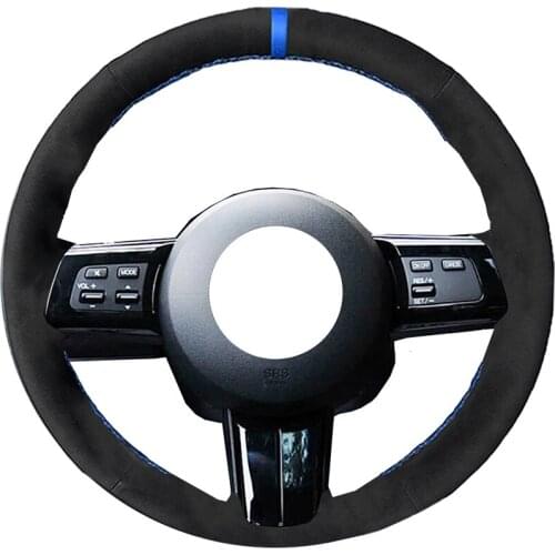 Alcantara Material Suede Leather Car Steering Wheel Cover for Mazda MX-5 2009-2013 RX-8 2009-2013 CX7 2007-2009