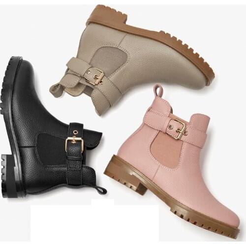 2020 Winter Women Ankle boots leather boots women Casual Boots shoes Genuine Leather shoes Best-selling style