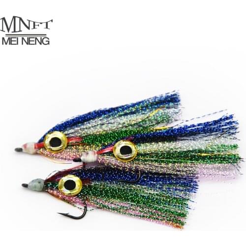 MNFT 4 PCS Artificial Insect Bait Fly Fishing Realistic Fly eyes sticked Dry Flies Worm Flies with Barbed Hook Fly Lure Bait 4