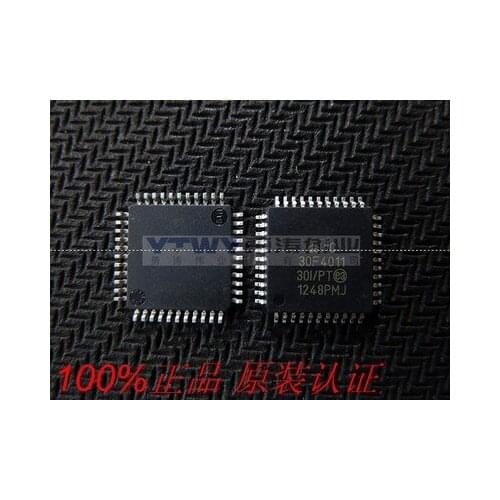 5PCS DSPIC30F4011-30I/PT TQFP44 DSPIC30F4011-30IPT TQFP-44 DSPIC30F4011-30 DSPIC30F4011 4011 New and original