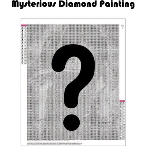 Diamond Painting Mysterious Cross Stitch Full Square Round Drill Embroidery Mosaic Handmade Room Wall Decor Craft Surprise gift