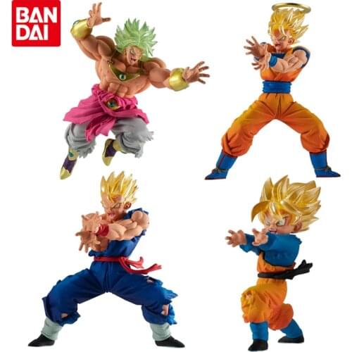 Bandai Gashapon Dragon Ball Super VS Character Modeling Series 17 Broly Spot Anime Toy Model Decoration