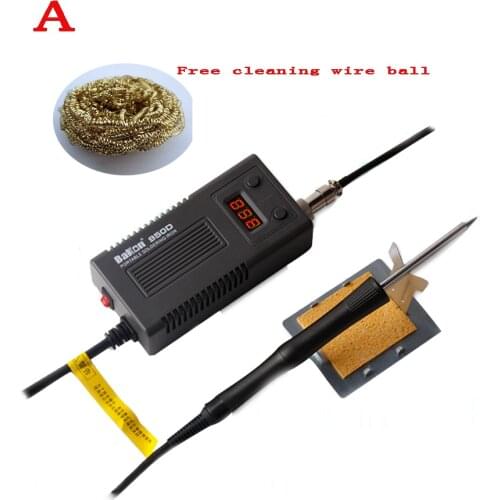 75W 950D electric iron portable electric T13 iron tip mini portable digital soldering station heater T13 pen