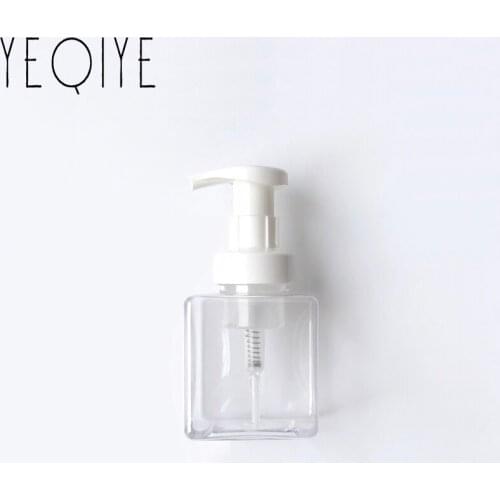 【10PCS】250ml PET Empty Foaming Pump Soap Bottle 250g Cosmetic ContainersMousses Liquid Dispenser Portable Convenient Bottle