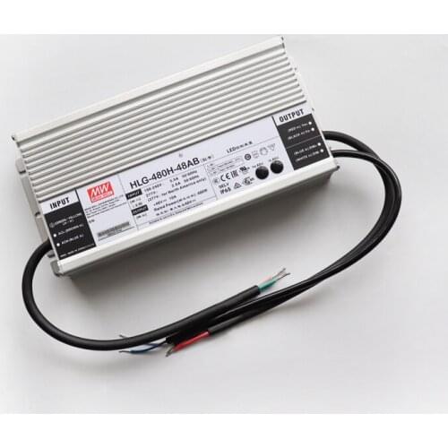 H-L-G-480H-48B or AB, Meanwell LED driver for grow light