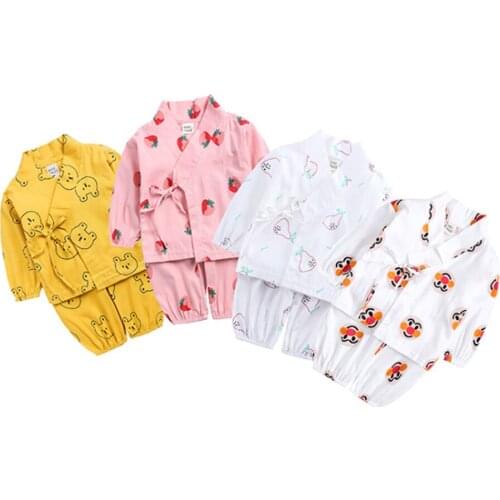 Baby Boys Girls Clothing Sets Tracksuit Girls Clothes Set T-shirt+Pants 2Pcs Kids Clothes Pajamas Suit Children Clothes