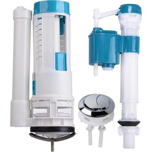 Marine double toilet accessories set outlet valve old fashioned single drain valve water tank fittings toilet water tank parts