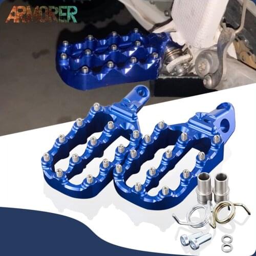 Motorcycle Accessories For Husqvarna Foot Pegs Footrest Footpegs Rests Pedal TC TE FC FE TX FX FS 85 125 150 250 300 350 450 501