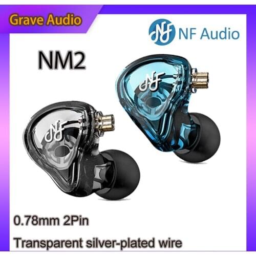 NF Audio NM2 Earphones Earbuds Dual Cavity Dynamic In-ear Monitor Hifi Music DJ Studio Audiophile 2 Pin 0.78mm Cable