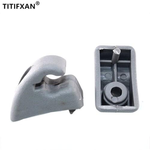 For Chery QQ3 QQ6 Karry Car Sun Visor Clip Buckle Plastic Fasteners 2PCS