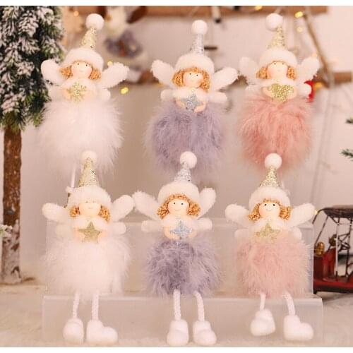 Christmas Ornaments Christmas Decorations for Home Angel Dolls Christmas Tree Decorations Navidad Xmas Gift New Year Decoration