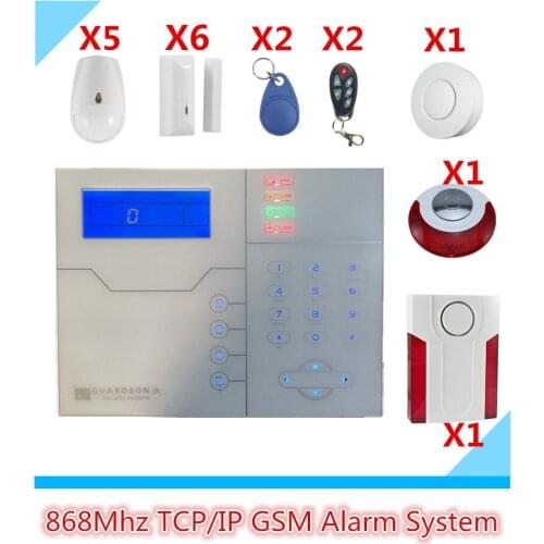 WebIE Control TCP IP Alarm System GSM Alarm System Security Home Alarm System GPRS Alarm System Update software by PC