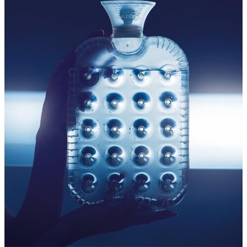 Honeycomb Air Cushion Filling Irrigation Hot Compress Warm Waist Hip Belly Hot Water Bag Men and Women Hot-Water Bag Warm Palace