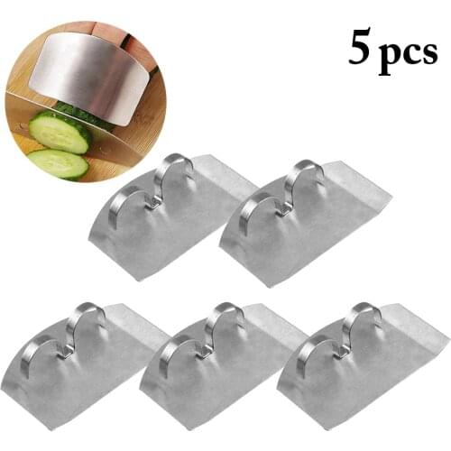 Stainless Steel Finger Guard Protector Knife Cut Finger Protectors Safety Kitchen Cooking Tool Gadgets Accessories