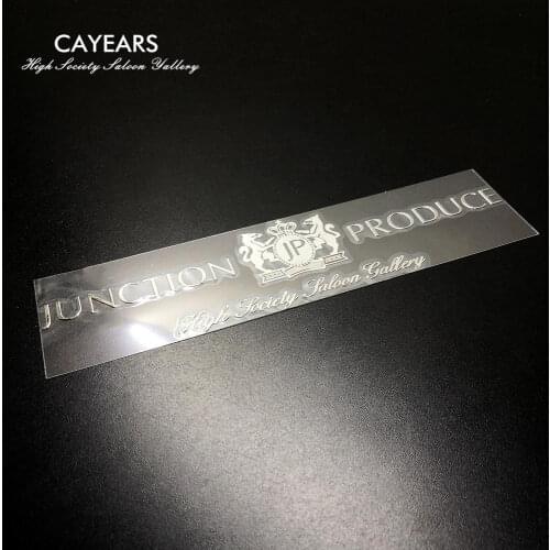 1Pcs JP Sticker Emblem Silvery Nickel Metal Decals Junction Produce Randomness Sticker For Your Car