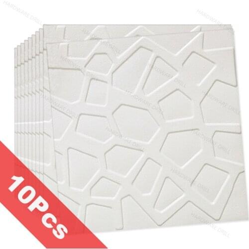 10Pcs Thicken 3D Brick PE Foam Wall Stickers Panels Decal Embossed Wallpaper Living Room Kids Safty Bedroom Home Decor