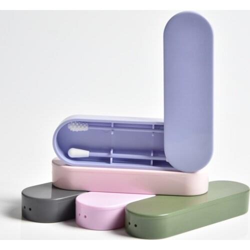 4/2Pcs Reusable Cotton Swabs Ear Cleaning Silicone Buds Double-headed Makeup Swabs Sticks Soft Flexible Makeup Tools