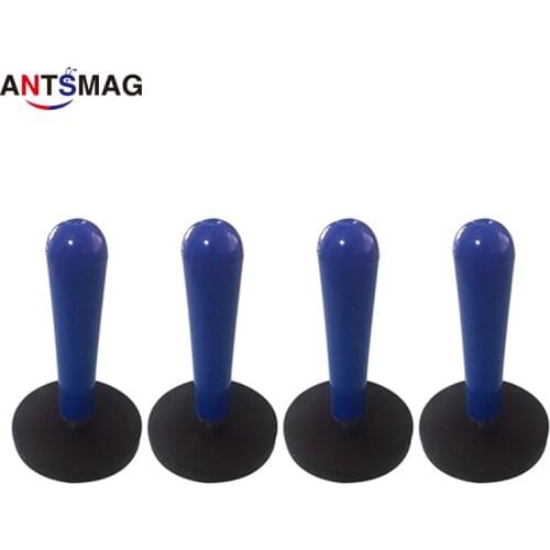 4pcs 3D Carbon Fiber Car Foil Magnet Holder Vinyl Film Car Wrap Tool Magnetic Application Tool Auto Car Fix Install Tools