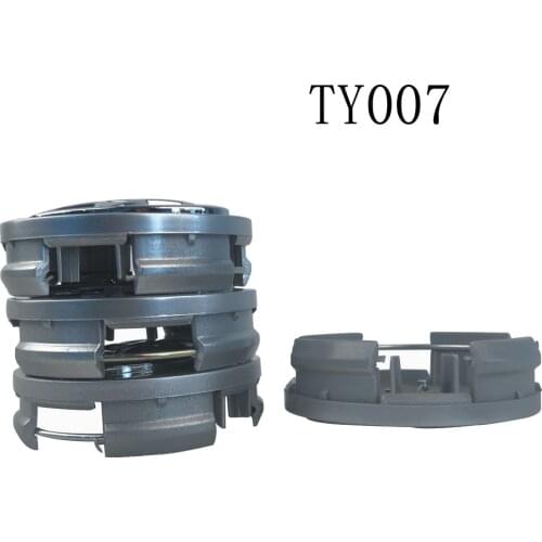 4Pcs 62.5mm Gray Plastic Car Wheel Hub Center Cover For Toyota Series Car Accessories with Logo