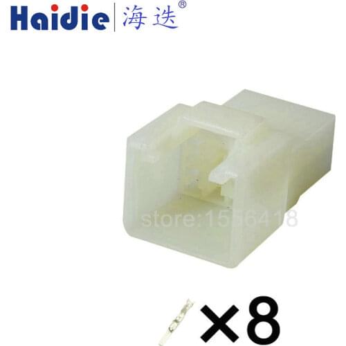 5sets 2.3mm 8pin Male female auto electrical wire connectors 6090-1021 6090-1051