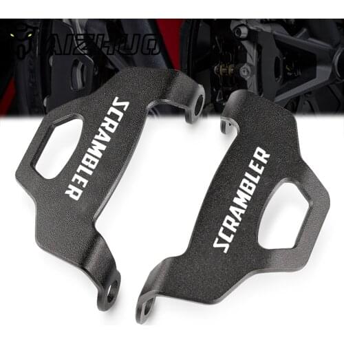Motorcycle Aluminum Front Brake Caliper Guard Cover FOR Ducati Scrambler Icon Dark 2020 SCRAMBLER Cafe Racer Desert Sled Classic