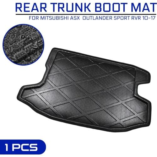Car Carpet Rear Trunk Anti-mud Cover For Mitsubishi ASX Outlander Sport RVR 2010-2017 Floor Mat