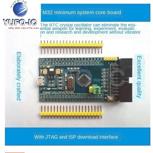 Free Ship 3pcs STM 32f103c8t6 System A.R.M Anti-Smashing Shoes Core Board-M3