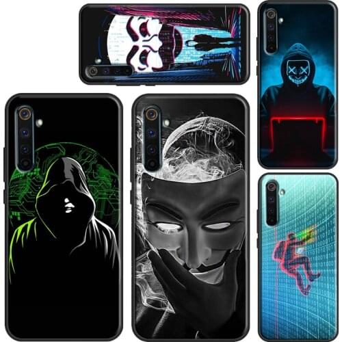 Matrix Hacker Case For OPPO Realme 8 Pro 6 7 Q3 Pro C3 C11 C15 C21 GT OnePlus 8 Pro 9 Pro 7T 8T 9R Cover